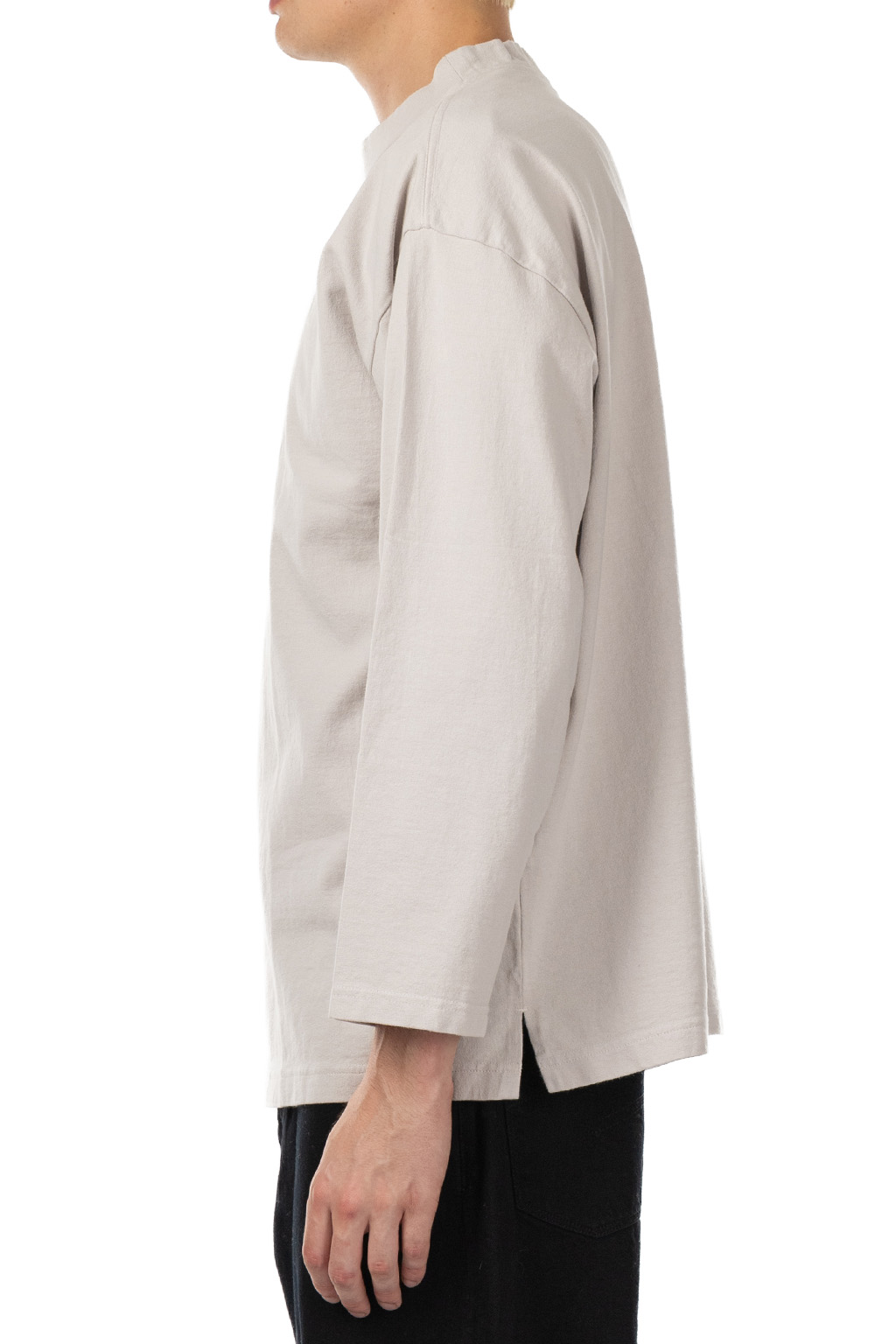 Tigre Brocante - Men Yakko Long Sleeve T-Shirt - Oyster